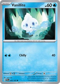 Vanillite (043/182) [SV04: Paradox Rift]