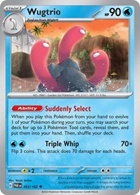 Wugtrio (053/182) [SV04: Paradox Rift]