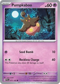 Pumpkaboo (077/182) [SV04: Paradox Rift]