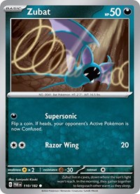 Zubat (110/182) [SV04: Paradox Rift]
