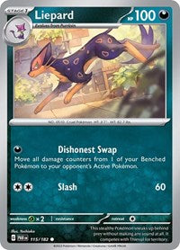 Liepard (115/182) [SV04: Paradox Rift]