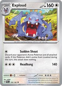 Exploud (150/182) [SV04: Paradox Rift]