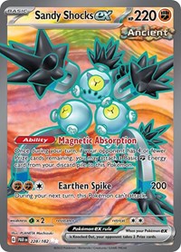 Sandy Shocks ex - 228/182 (228/182) [SV04: Paradox Rift]