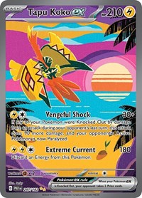 Tapu Koko ex - 247/182 (247/182) [SV04: Paradox Rift]