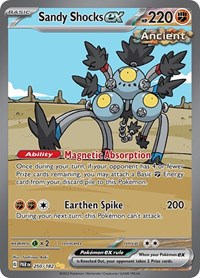 Sandy Shocks ex - 250/182 (250/182) [SV04: Paradox Rift]