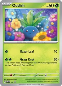 Oddish - 102 (102) [SV: Scarlet & Violet Promo Cards]