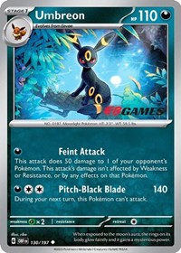 Umbreon - 130/197 (EBGames Exclusive) (130/197) [Miscellaneous Cards & Products]