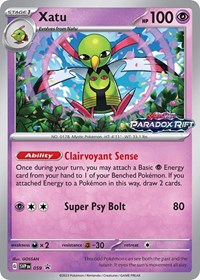 Xatu (Prerelease) (059) [SV: Scarlet & Violet Promo Cards]
