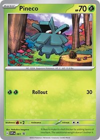 Pineco - 061 (061) [SV: Scarlet & Violet Promo Cards]