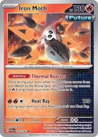 Iron Moth - 028/182 (Cosmos Holo) (028/182) [Miscellaneous Cards & Products]
