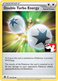 Double Turbo Energy (Cosmos Holo) (151/172) [Prize Pack Series Cards]