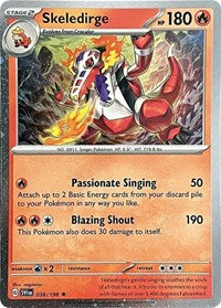 Skeledirge - 038/198 (Cosmos Holo) (038/198) [Miscellaneous Cards & Products]