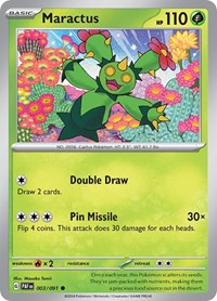 Maractus (003/091) [SV: Paldean Fates]