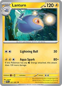 Lanturn (021/091) [SV: Paldean Fates]