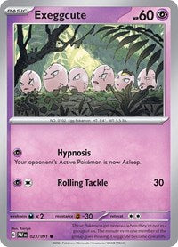 Exeggcute (023/091) [SV: Paldean Fates]