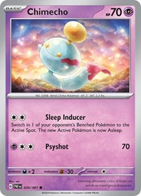 Chimecho (030/091) [SV: Paldean Fates]