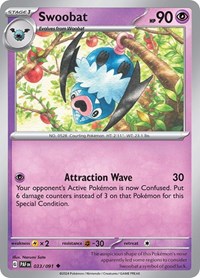 Swoobat (033/091) [SV: Paldean Fates]