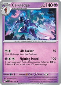 Ceruledge - 040/091 (040/091) [SV: Paldean Fates]