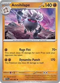Annihilape - 047/091 (047/091) [SV: Paldean Fates]
