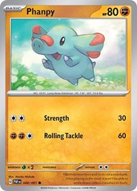Phanpy (048/091) [SV: Paldean Fates]