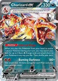 Charizard ex - 054/091 (054/091) [SV: Paldean Fates]