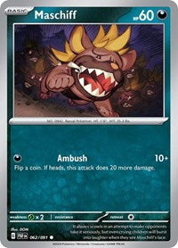 Maschiff (062/091) [SV: Paldean Fates]