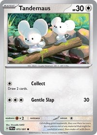 Tandemaus - 073/091 (073/091) [SV: Paldean Fates]
