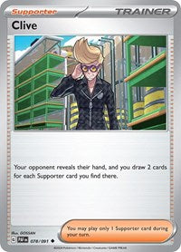 Clive - 078/091 (078/091) [SV: Paldean Fates]