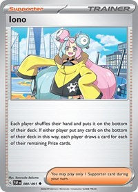 Iono - 080/091 (080/091) [SV: Paldean Fates]