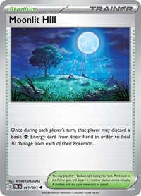 Moonlit Hill (081/091) [SV: Paldean Fates]