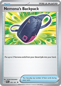 Nemona's Backpack (083/091) [SV: Paldean Fates]