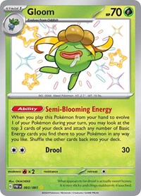 Gloom (093/091) [SV: Paldean Fates]