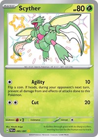 Scyther (095/091) [SV: Paldean Fates]