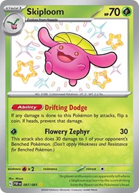 Skiploom (097/091) [SV: Paldean Fates]
