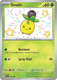 Smoliv (102/091) [SV: Paldean Fates]