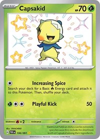Capsakid (106/091) [SV: Paldean Fates]