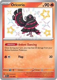 Oricorio (113/091) [SV: Paldean Fates]