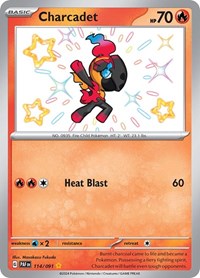 Charcadet - 114/091 (114/091) [SV: Paldean Fates]