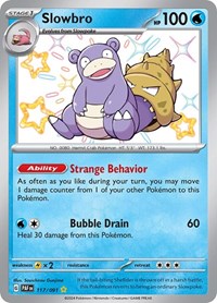 Slowbro (117/091) [SV: Paldean Fates]