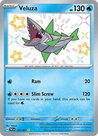 Veluza - 125/091 (125/091) [SV: Paldean Fates]