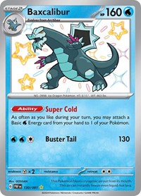 Baxcalibur (130/091) [SV: Paldean Fates]