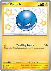 Voltorb (133/091) [SV: Paldean Fates]