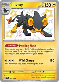 Luxray (137/091) [SV: Paldean Fates]