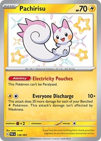 Pachirisu (138/091) [SV: Paldean Fates]