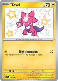 Toxel (140/091) [SV: Paldean Fates]