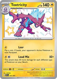 Toxtricity (141/091) [SV: Paldean Fates]