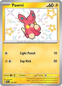 Pawmi - 142/091 (142/091) [SV: Paldean Fates]