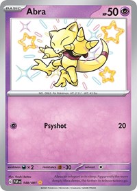 Abra (148/091) [SV: Paldean Fates]