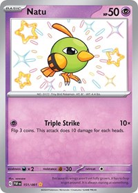 Natu - 151/091 (151/091) [SV: Paldean Fates]