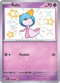 Ralts - 153/091 (153/091) [SV: Paldean Fates]